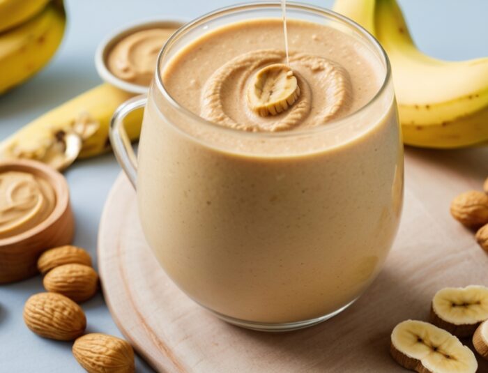 Smoothie Pisang Selai Kacang, Resep Low-Calorie yang Gurih, Creamy, dan Cocok untuk Diet