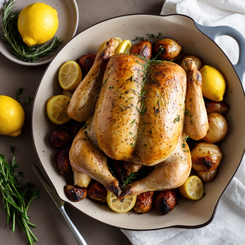 Ayam Panggang Lemon Herbs, Hidangan Sehat yang Selalu Berhasil Menghadirkan Kenyamanan Rasa