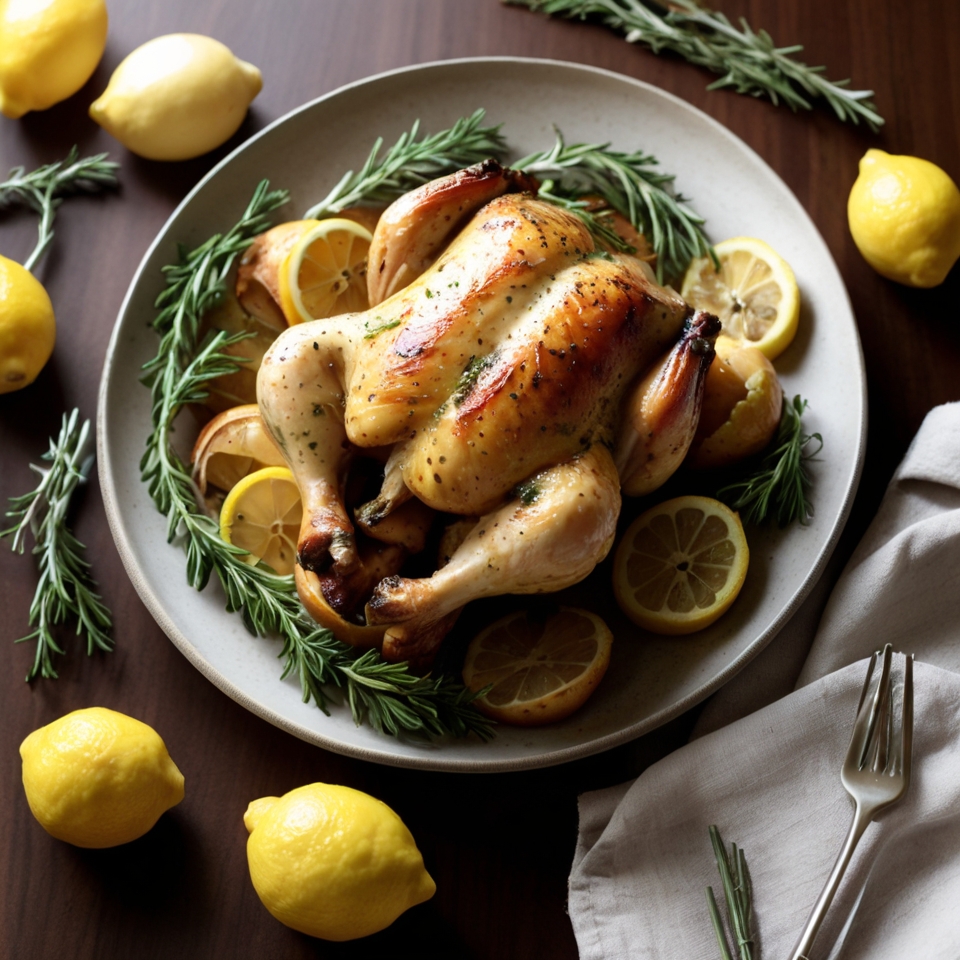 Ayam Panggang Lemon Herbs, Hidangan Sehat yang Selalu Berhasil Menghadirkan Kenyamanan Rasa