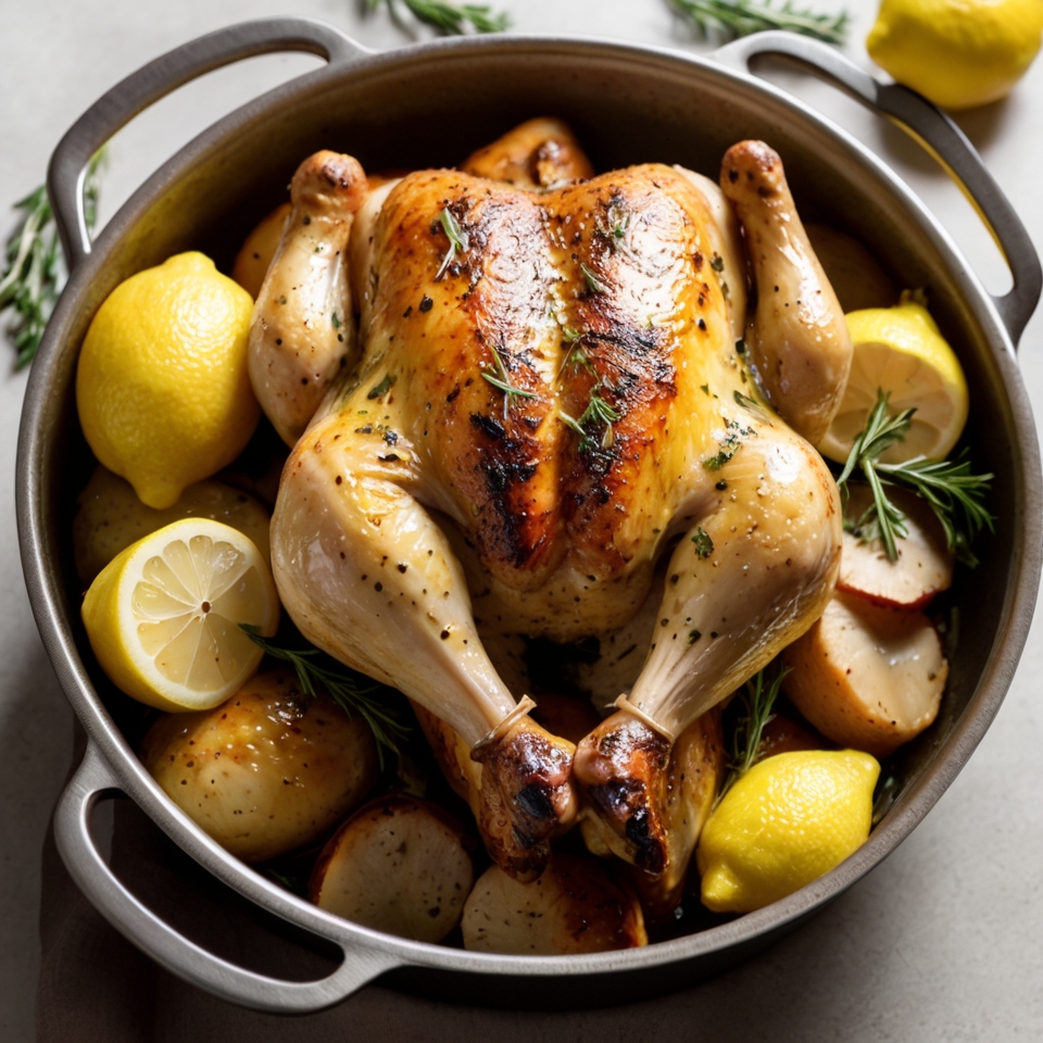 Ayam Panggang Lemon Herbs, Hidangan Sehat yang Selalu Berhasil Menghadirkan Kenyamanan Rasa