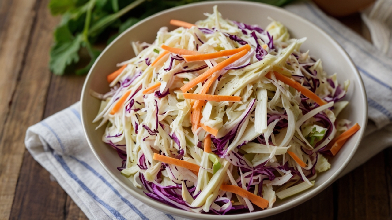 Coleslaw Sehat Tanpa Mayo, Alternatif Segar yang Tetap Bergizi