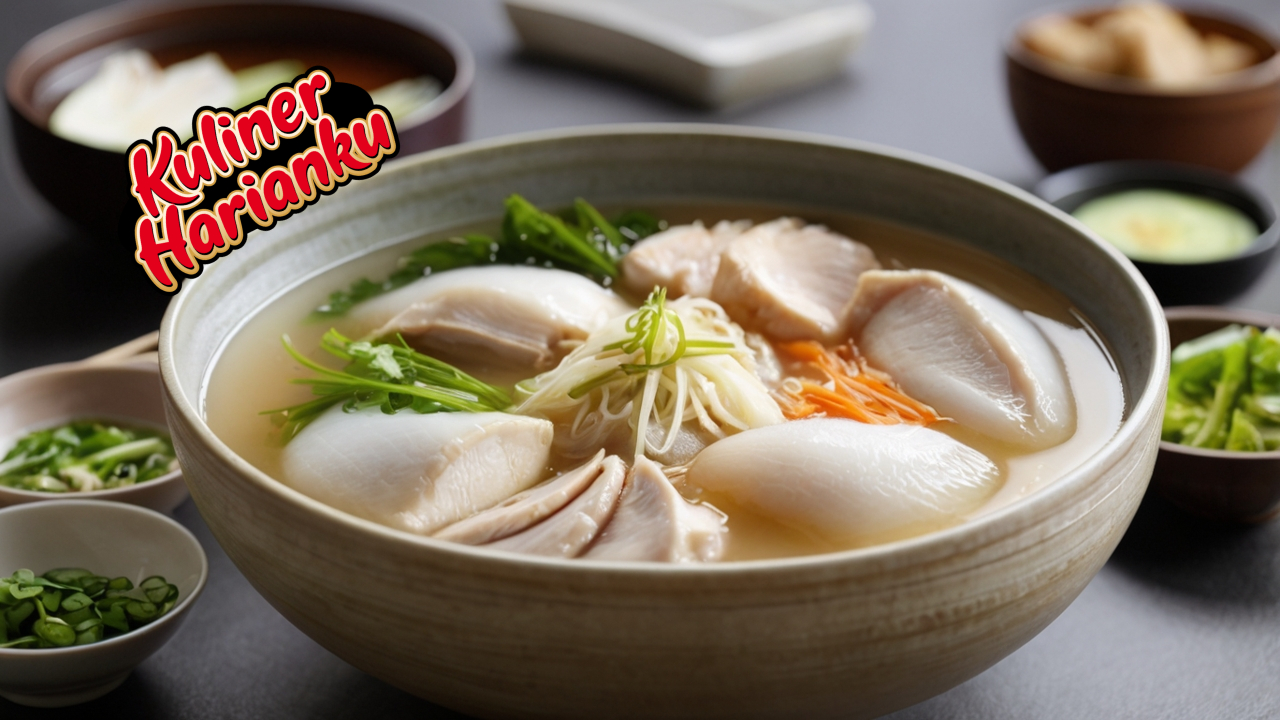 Samgyetang Sup Ayam Jahe Korea, Resep yang Lezat dan Menyegarkan