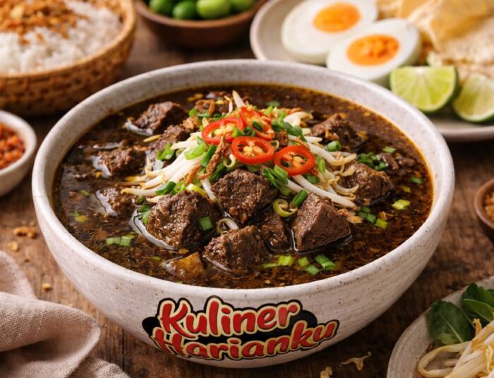 Rawon Sup Khas Jawa Timur yang Kaya Rasa