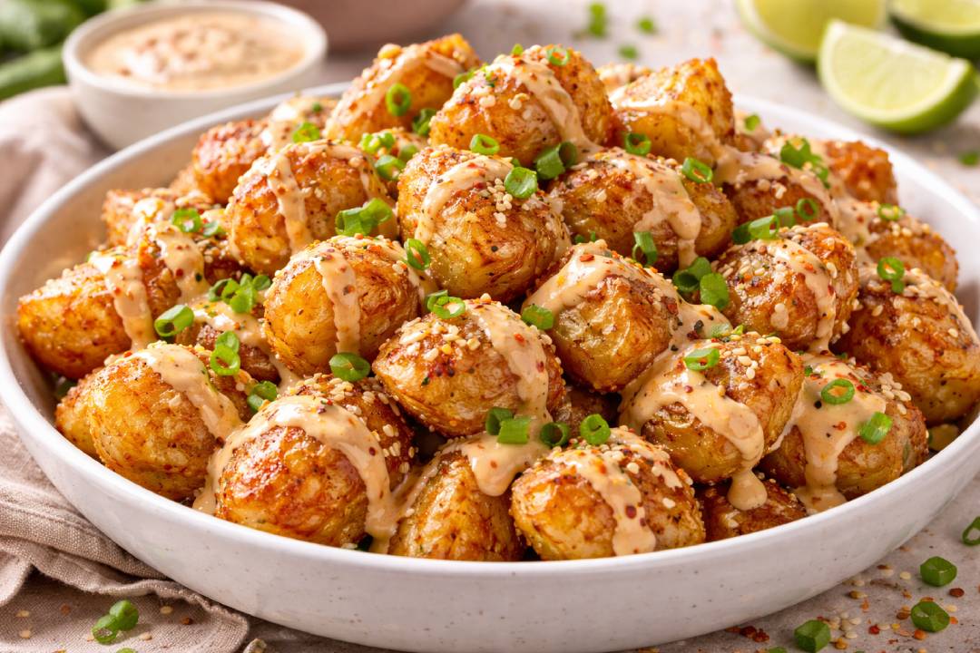 Bang Bang Potatoes Jadi Lauk Viral dengan Rasa Gurih Pedas