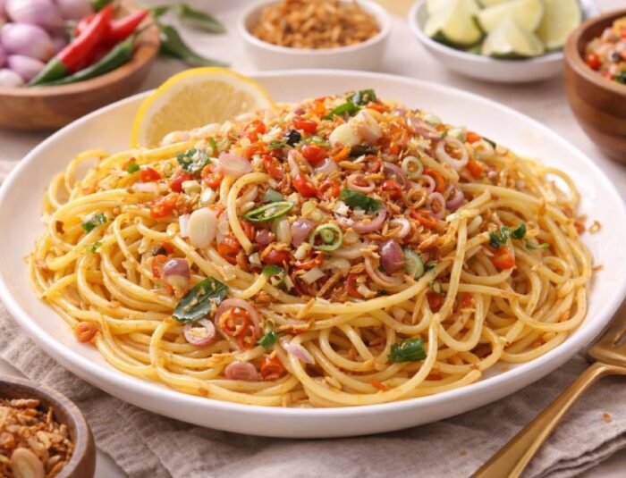 Cara Membuat Pasta Sambal Matah, Hidangan Unik dari Bali