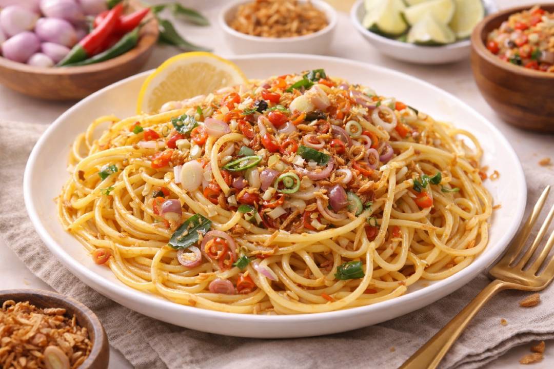 Cara Membuat Pasta Sambal Matah, Hidangan Unik dari Bali