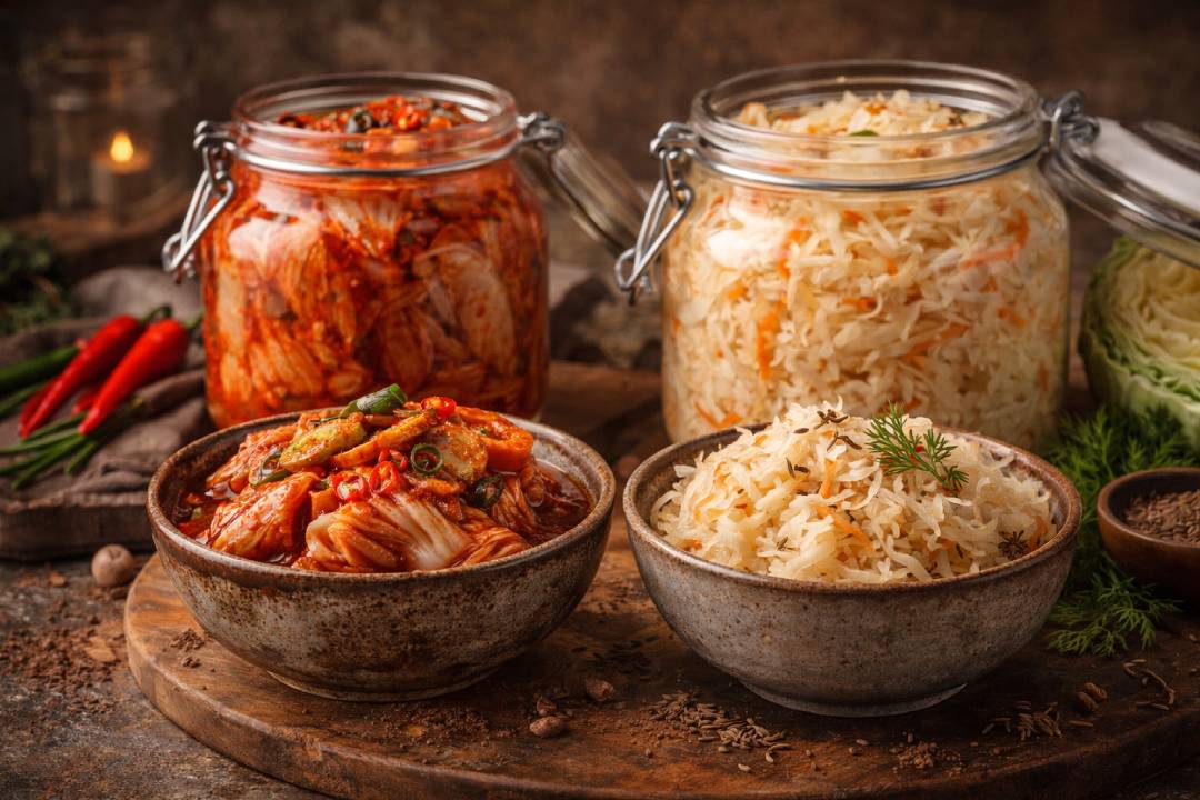 Kimchi dan Sauerkraut: Makanan Fermentasi dengan Manfaat Kesehatan