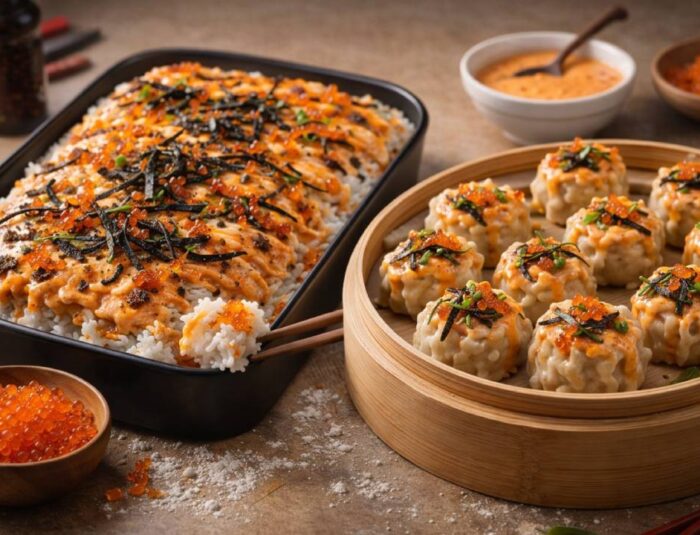 Mentai Rice dan Dimsum Mentai, Nikmatnya Saus Bakar