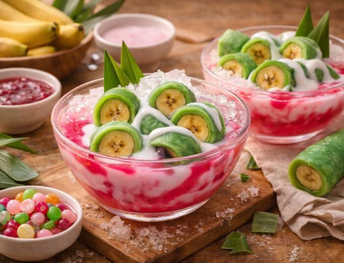 Resep Es Pisang Ijo Makassar: Lezat, Gurih, dan Segar