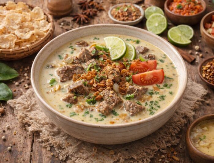 Soto Betawi Susu Creamy, Kuah Lembut dan Wangi Rempah