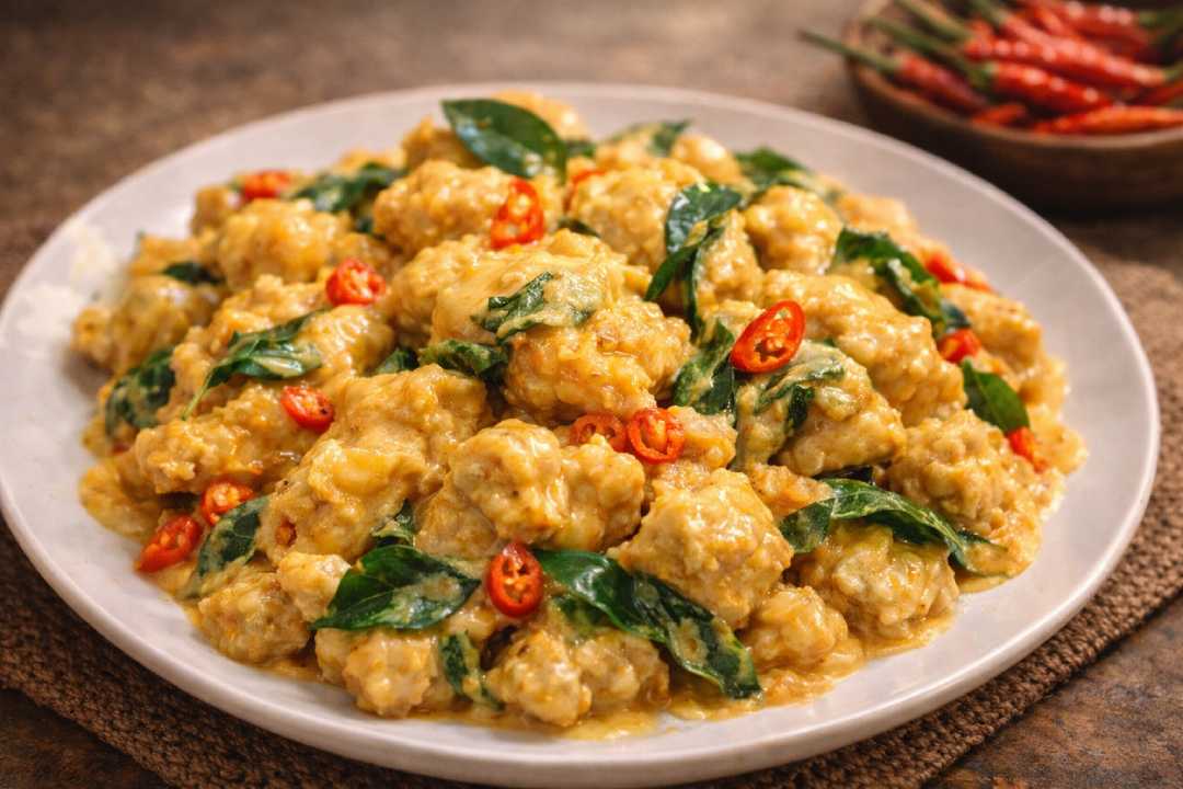 Ayam Telur Asin Creamy dengan Saus Kuning Telur Asin yang Lezat