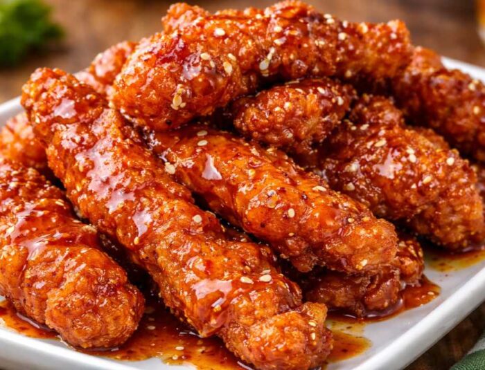 Hot Honey Chicken Manis Pedas yang Sedang Viral