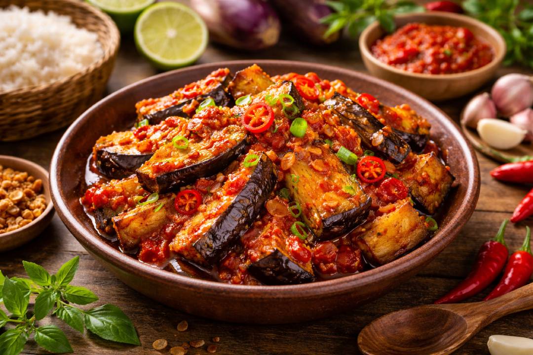 Resep Sambal Terong Balado Sederhana dengan Rasa Pedas Mantap