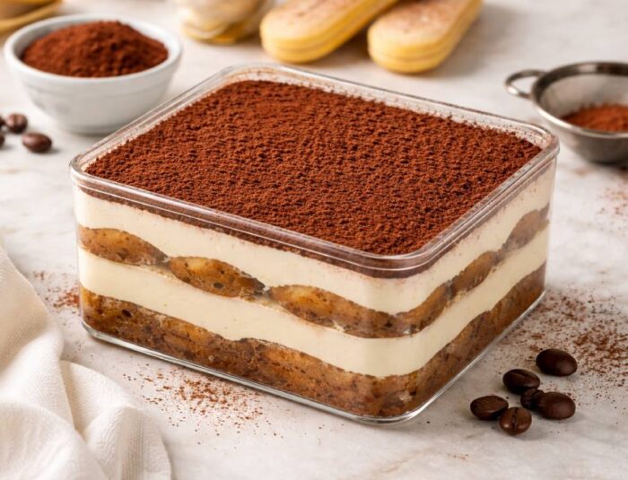 Cara Membuat Dessert Box Tiramisu Tanpa Oven, Lembut dan Creamy