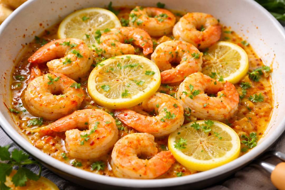 Cuma 10 Menit! Udang Saus Lemon Sehat Ini Jadi Favorit Banyak Orang