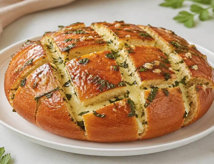 Korean Garlic Bread dengan Aroma Wangi dan Perpaduan Gurih Manis
