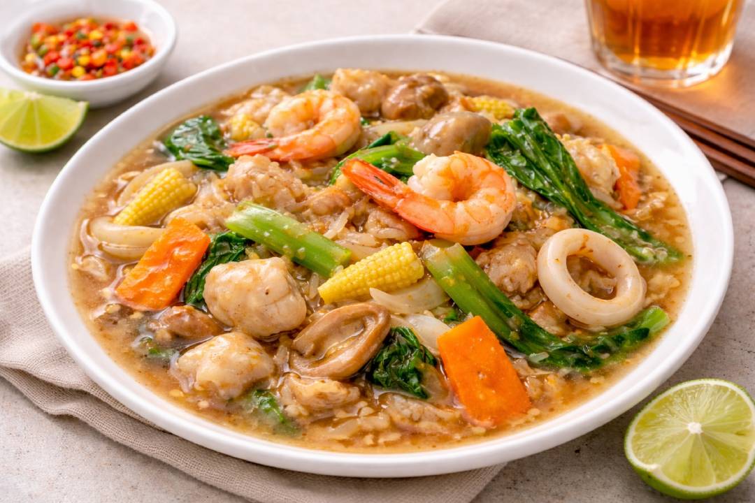 Kwetiau Siram Seafood Pilihan Lezat untuk Pecinta Makanan Laut