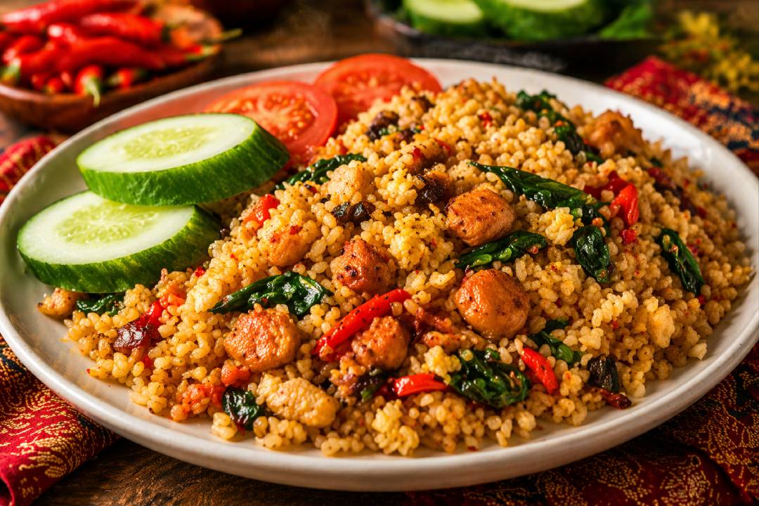 Nasi Goreng Jawa Bumbu Ulek dengan Aroma Khas dan Rasa Mendalam