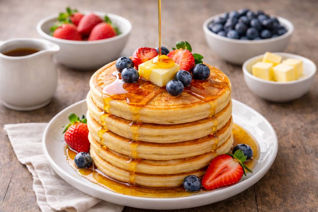 Pancake Empuk ala Rumahan, Dessert Simpel dengan Rasa yang Istimewa