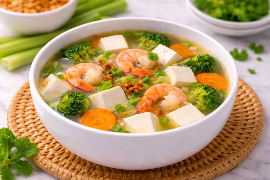 Sup Tahu Udang Sehat: Menu Bergizi Ringan untuk Keluarga Setiap Hari