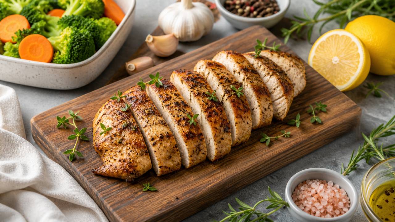 Ayam Panggang Tanpa Minyak Menjadi Pilihan Menu Diet Tinggi Protein