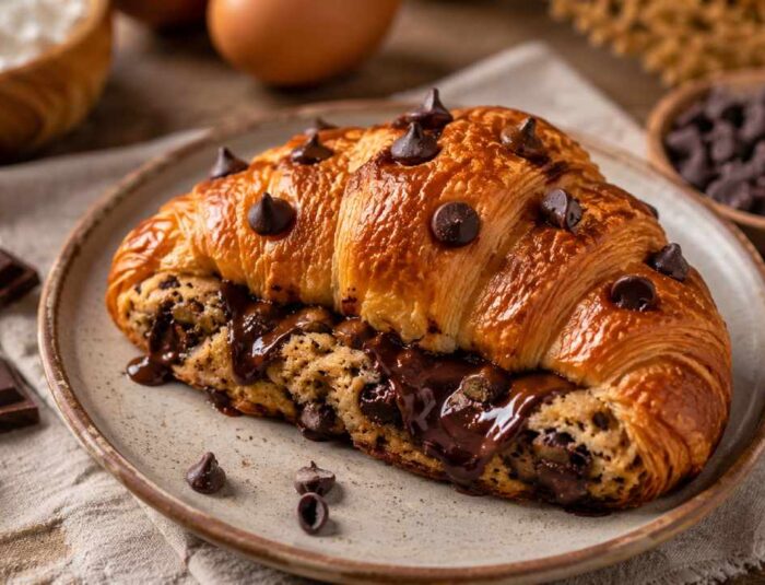 Crookie, Dessert Viral yang Menggabungkan Renyah Croissant dan Lumer Cookie