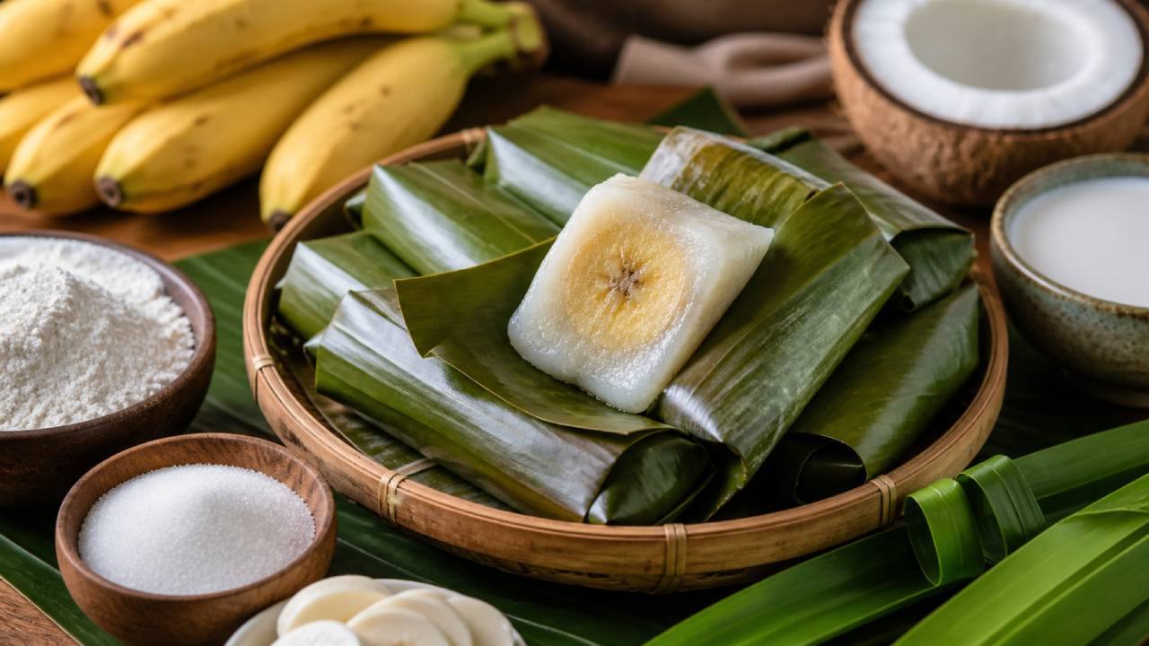 Teknik Rahasia Nagasari Pisang Agar Lembut, Wangi dan Manis