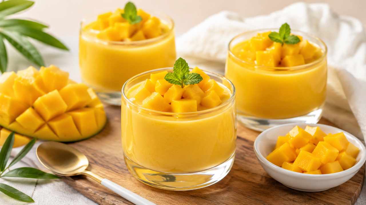 Cara Mudah Membuat Mango Pudding yang Lembut dan Menyegarkan