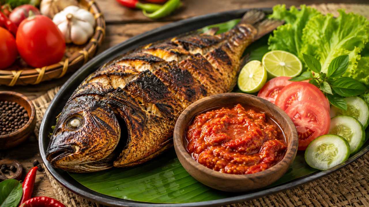Ikan Bakar Sambal Tomat, Menu Sehat yang Lezat dan Bikin Nagih