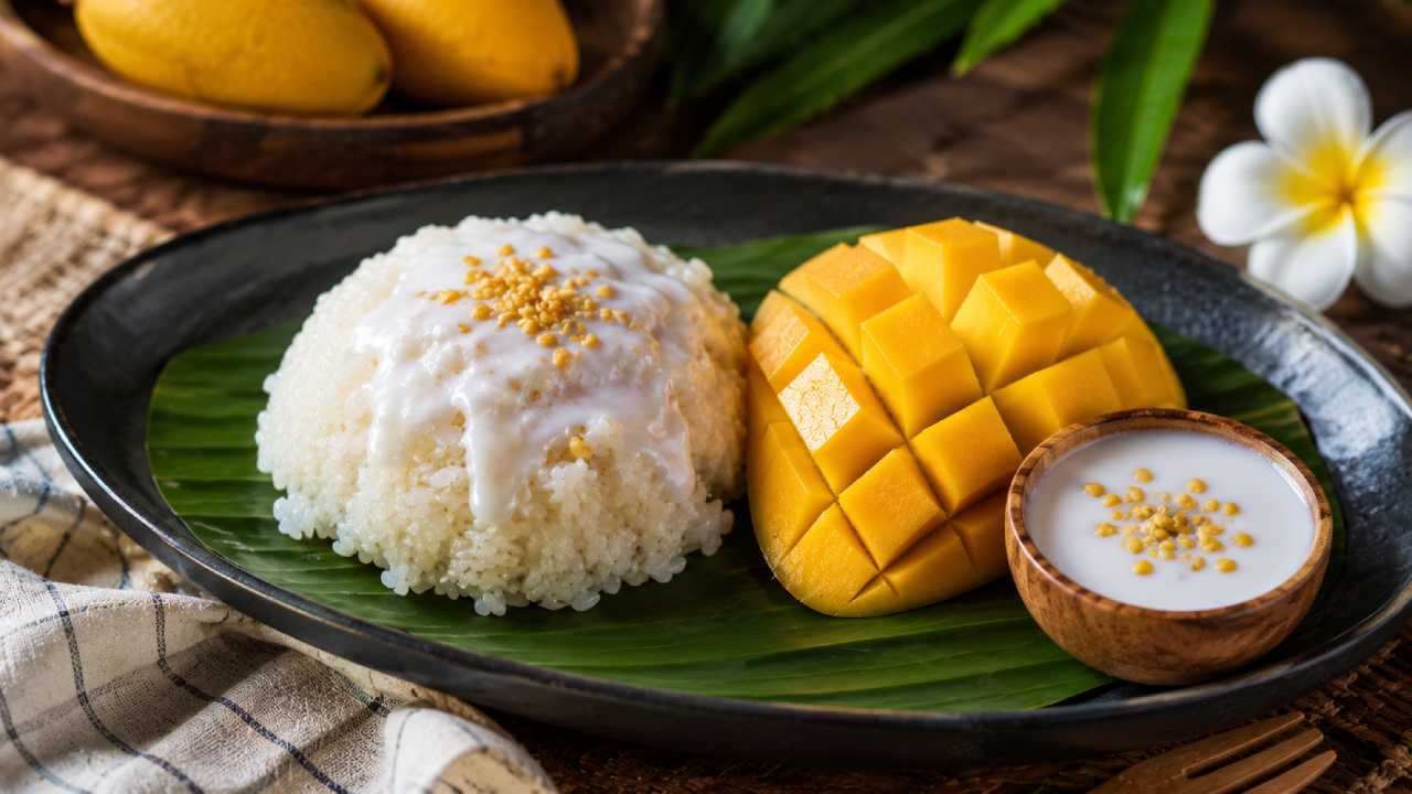 Mango Sticky Rice Menjadi Salah Satu Dessert Paling Populer Di Thailand