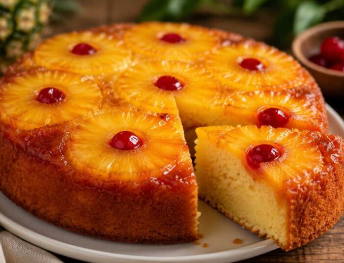 Pineapple Upside Down Cake: Kue Klasik dengan Topping Nanas yang Manis dan Menggoda