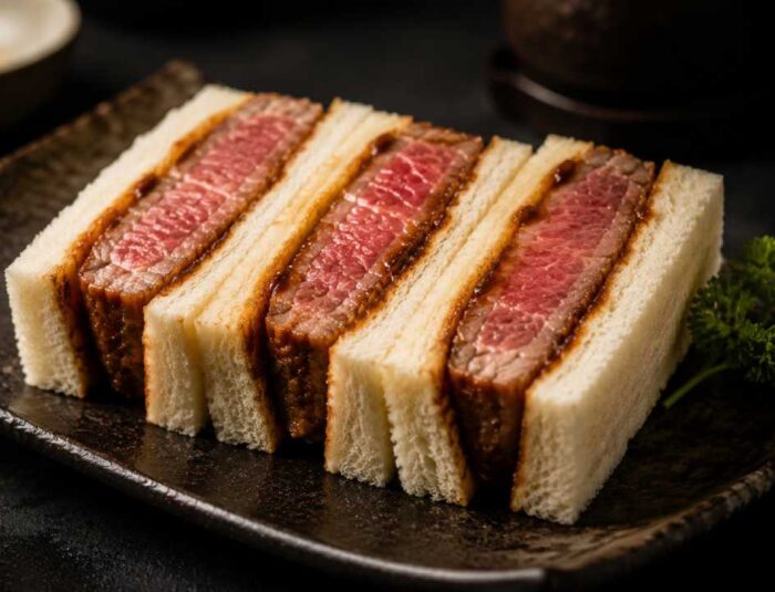 Wagyu Sandwich, Perpaduan Daging Juicy dan Roti Lembut yang Membuat Ketagihan