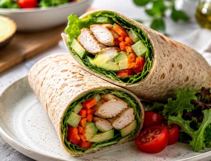 Wrap Ayam dan Sayuran, Menu Sehat yang Bikin Kenyang Lebih Lama