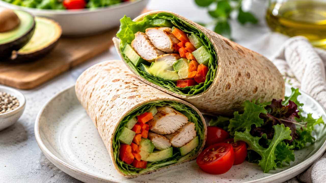 Wrap Ayam dan Sayuran, Menu Sehat yang Bikin Kenyang Lebih Lama