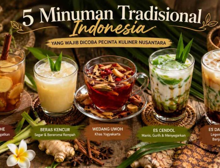 5 Minuman Tradisional Indonesia yang Wajib Dicoba Pecinta Kuliner Nusantara