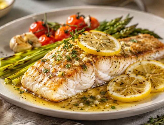 Baked Cod Lemon Butter, Resep Ikan Panggang Modern yang Lembut dan Gurih