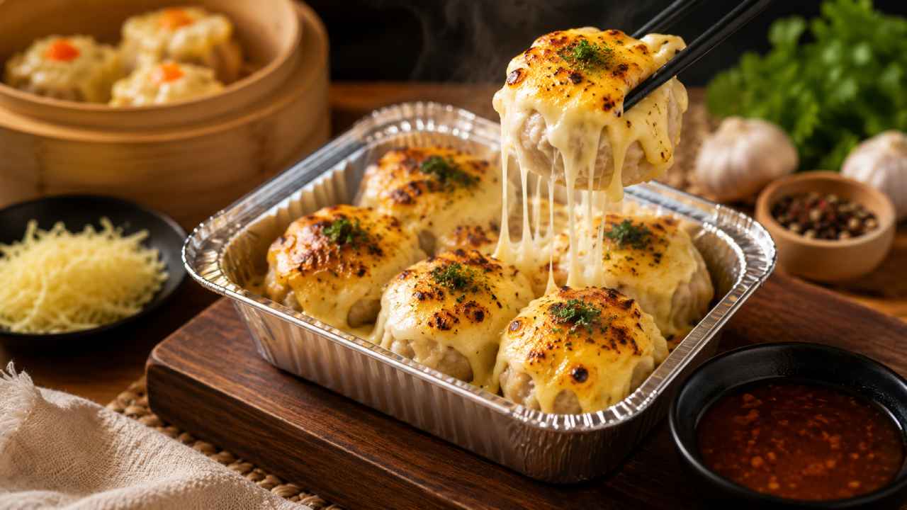 Dimsum Tar Tar Viral! Rahasia Lelehan Keju Melimpah yang Bikin Ketagihan