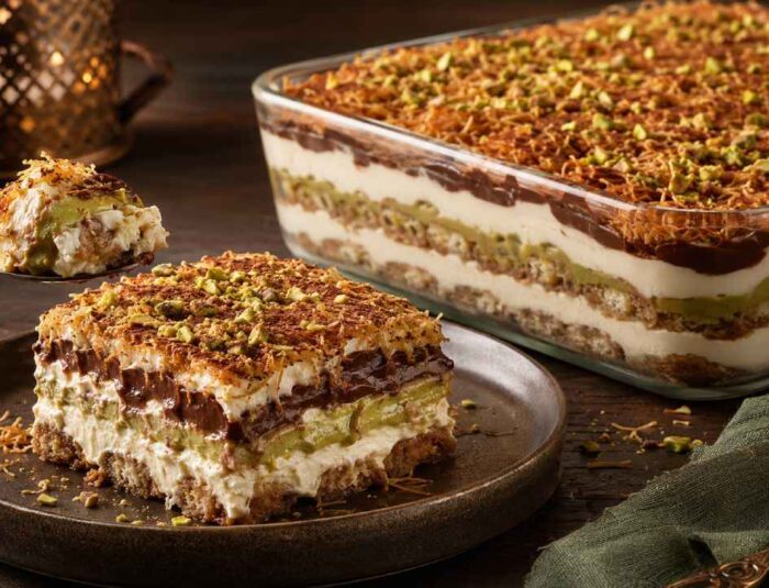 Dubai Chocolate Tiramisu Viral, Perpaduan Pistachio Renyah dan Krim Lembut