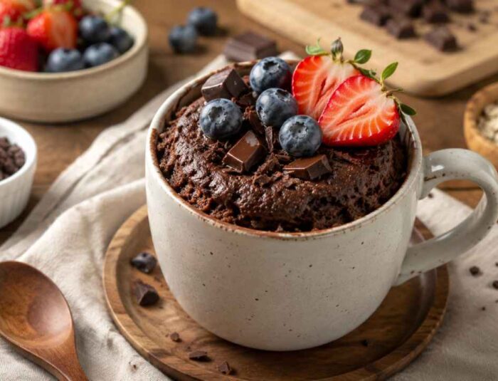 Protein Mug Cake Hadir Sebagai Alternatif Dessert Lezat dan Bernutrisi