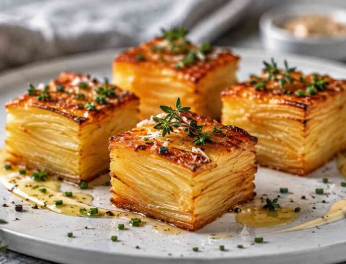 Crispy Potato Pavé, Olahan Kentang Sederhana dengan Tampilan Mewah