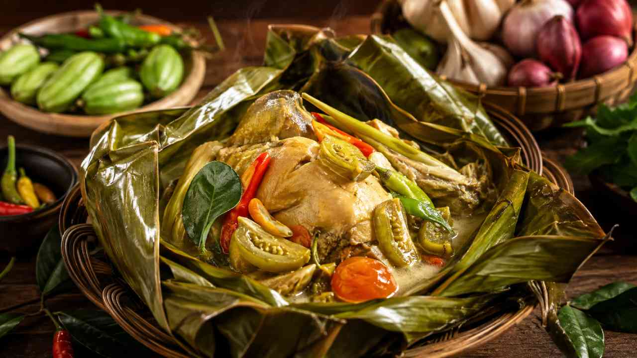 Garang Asem, Sensasi Asam Pedas dalam Balutan Daun Pisang