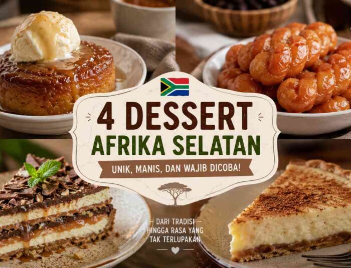 Bosan Dessert yang Itu-Itu Saja? Coba 4 Manisan Afrika Selatan Ini