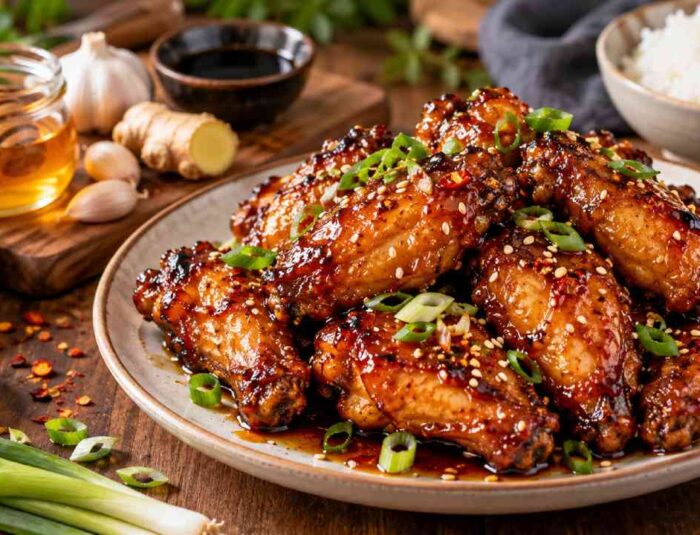 Cuma 12 Bahan, Bikin Honey Soy Chicken Wings Modern di Rumah