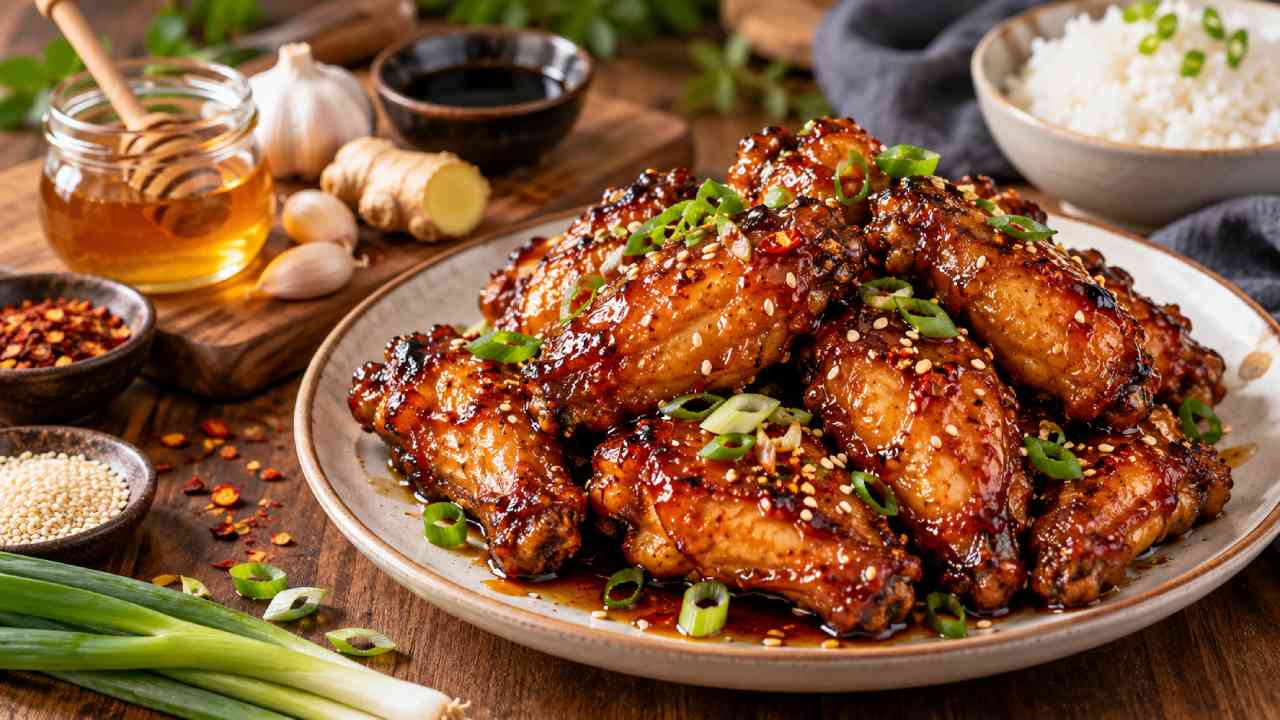 Cuma 12 Bahan, Bikin Honey Soy Chicken Wings Modern di Rumah