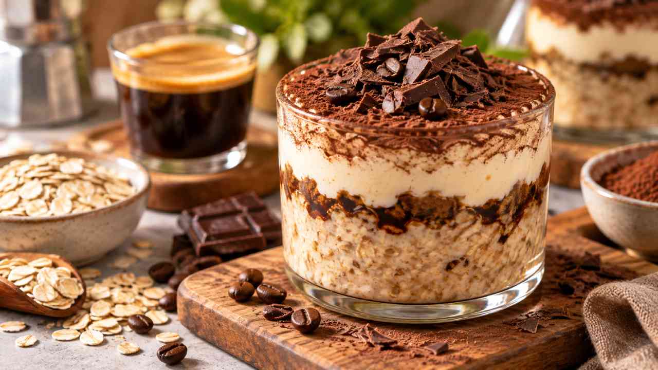 Healthy Tiramisu Oats, Dessert Sehat dengan Rasa Kopi Menggoda