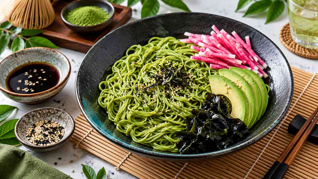Matcha Soba Noodles Hadir dengan Rasa Ringan dan Sentuhan Umami