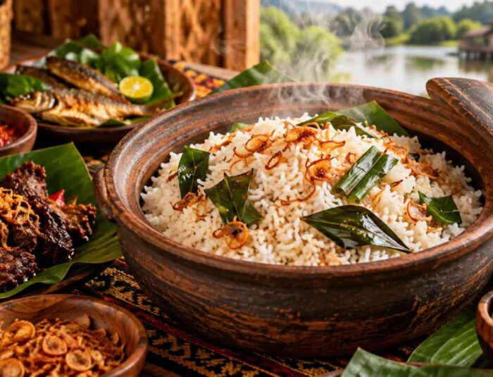 Nasi Bekepor Khas Kutai, Nasi Aromatik dengan Cita Rasa Tradisional