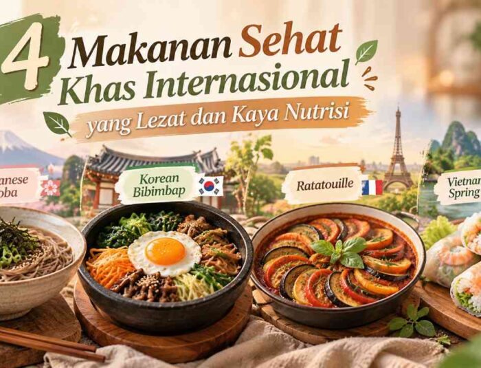 4 Makanan Sehat Khas Internasional yang Lezat dan Kaya Nutrisi