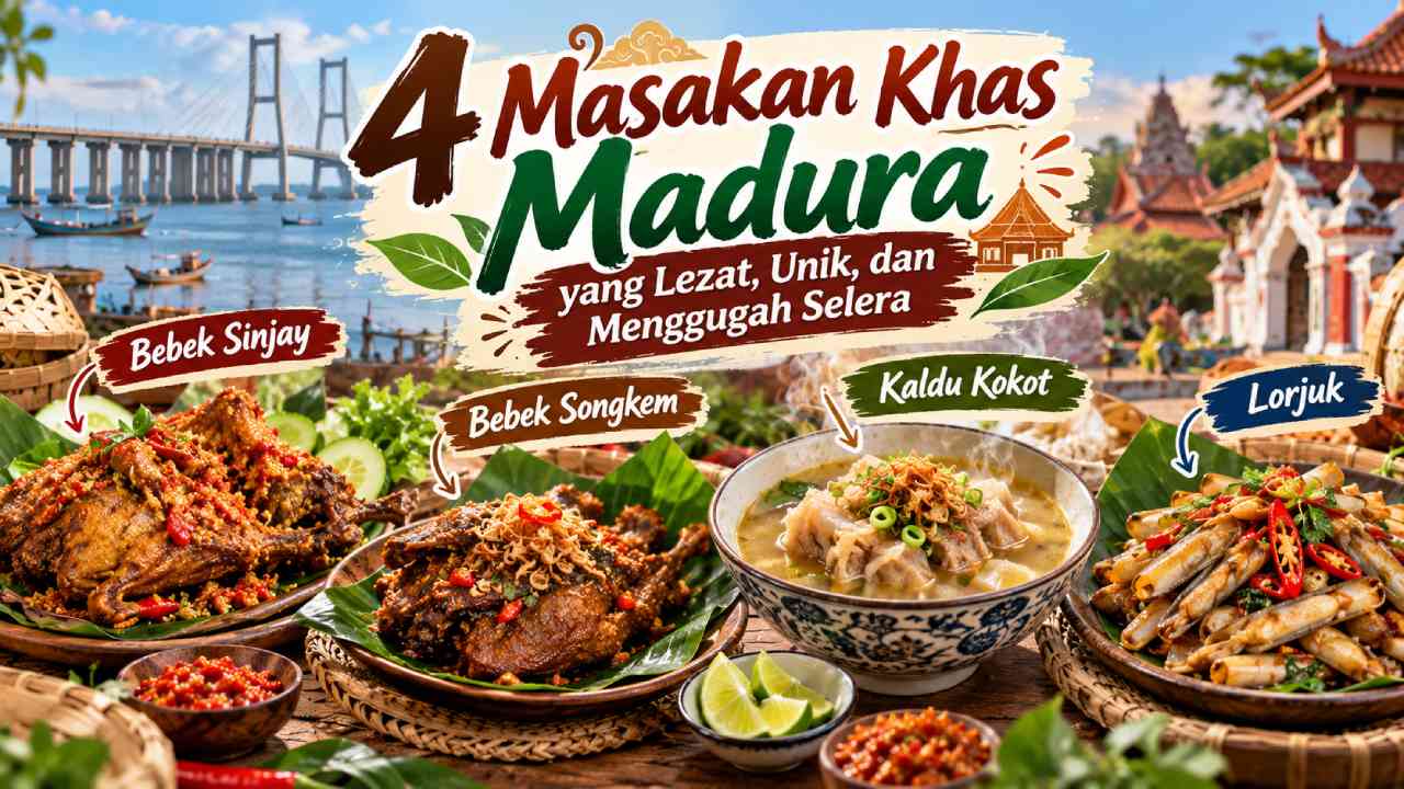 4 Masakan Khas Madura yang Lezat, Unik, dan Menggugah Selera