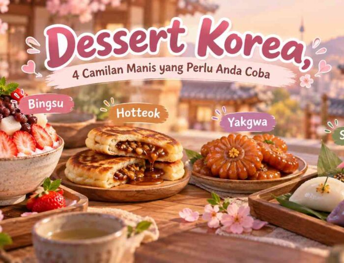 Dessert Korea, 4 Camilan Manis yang Perlu Anda Coba
